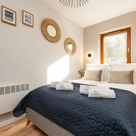 Apartmán Flatbook Nautikka Park - Parking, Fitness I Sala Zabaw, 200 M Od Plazy Krynica Morska