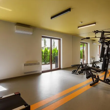 Apartmán Flatbook Nautikka Park - Parking, Fitness I Sala Zabaw, 200 M Od Plazy Krynica Morska